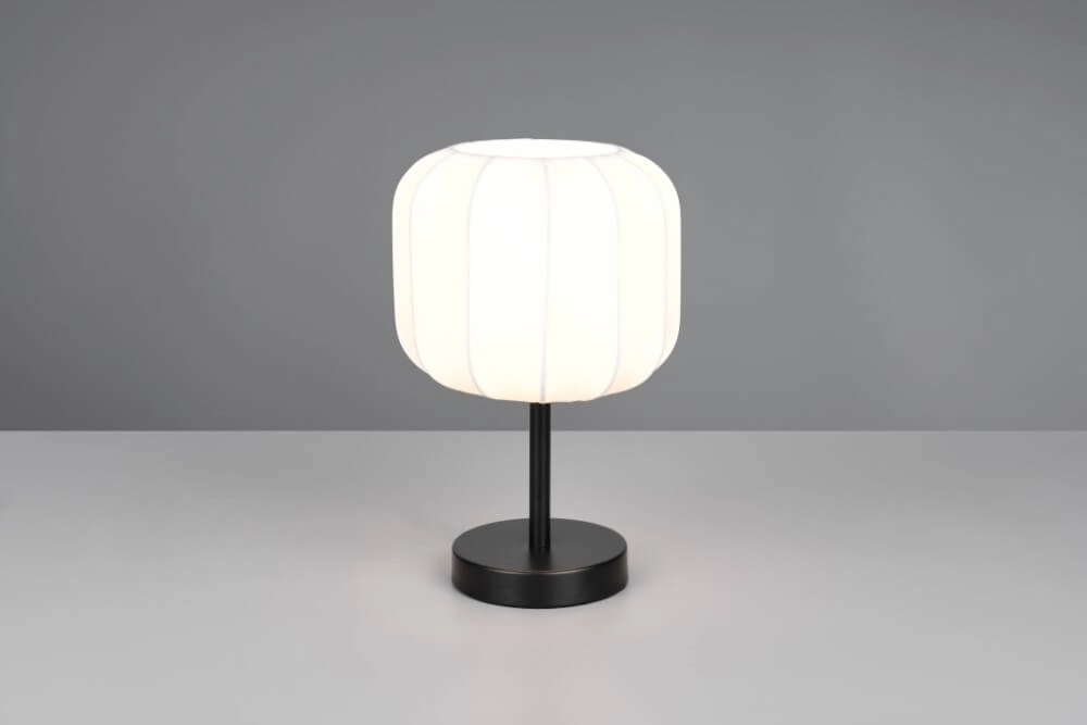 Weiße Design-Tischleuchte Madleine Ø 20cm Trio 4017807638233