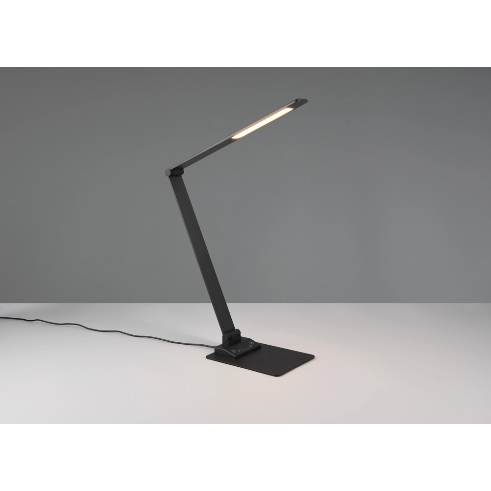 Schreibtischlampe Travis Ausführung schwarz Trio 4017807600216