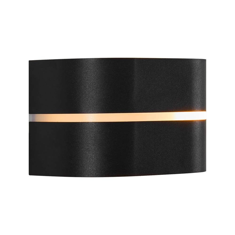 Schlanke Wandleuchte Sibelis schwarz Nordlux 5704924017681
