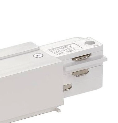 3 Phasen T-Connector 1 Erde rechts weiß SLV 4024163200035
