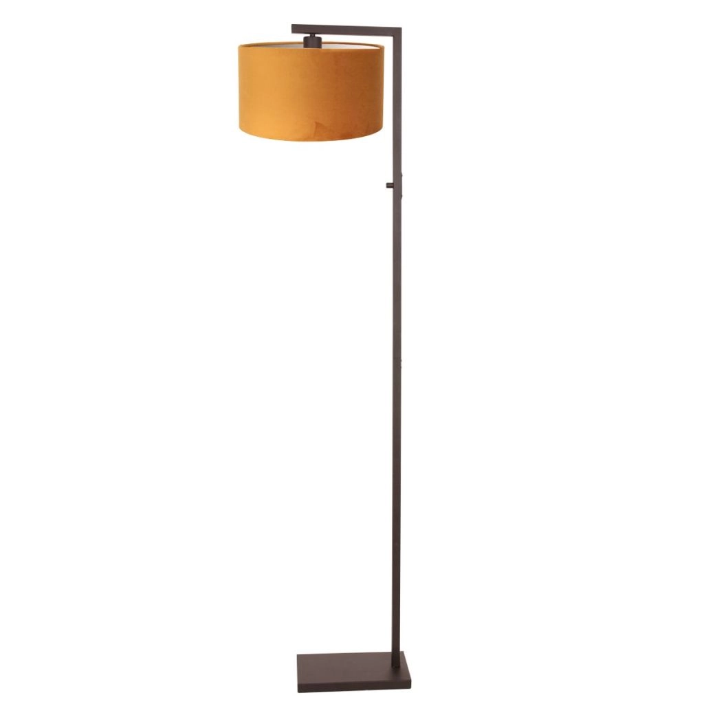 Stehlampe Stang mit goldener Mütze
