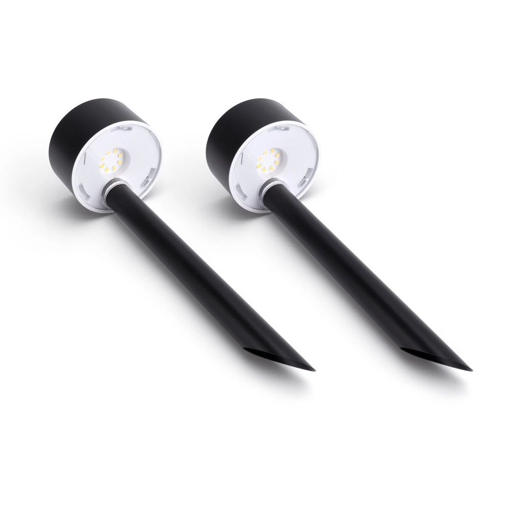 Sonnenpol True 24 cm – Schwarz – Set aus 2 Lyora 5055788300830