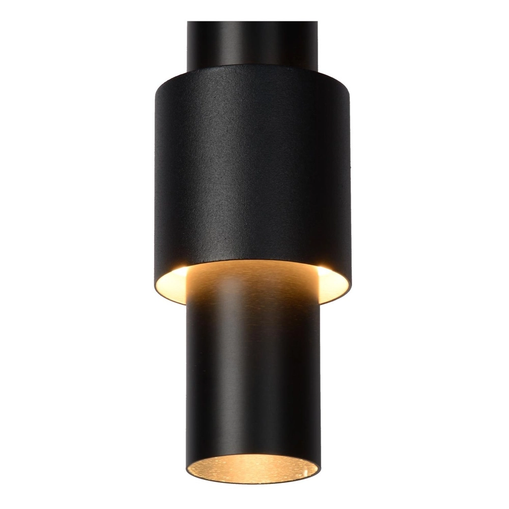 Elegante Pendellampe Margary 5-Licht Schwarz Lucide 5411212241917