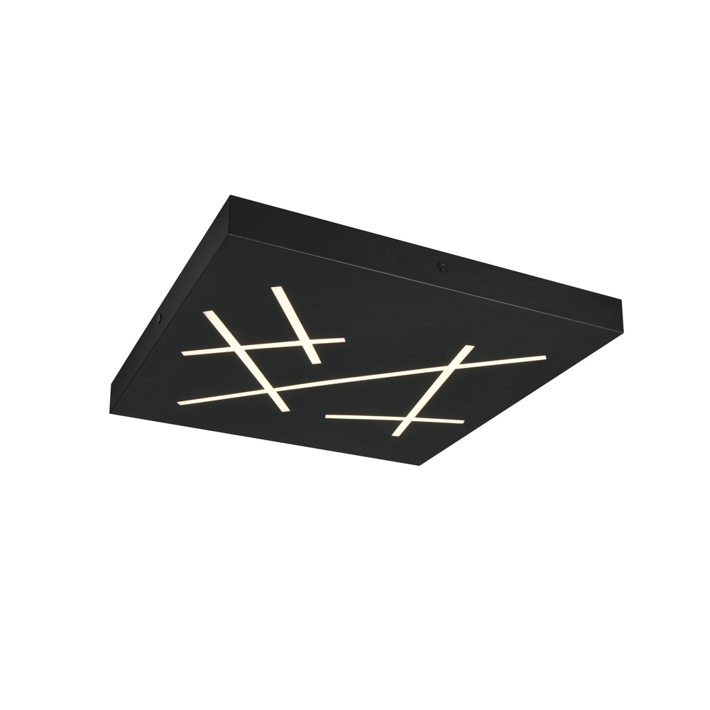 Design-Deckenleuchte Snip schwarz Trio 4017807659740