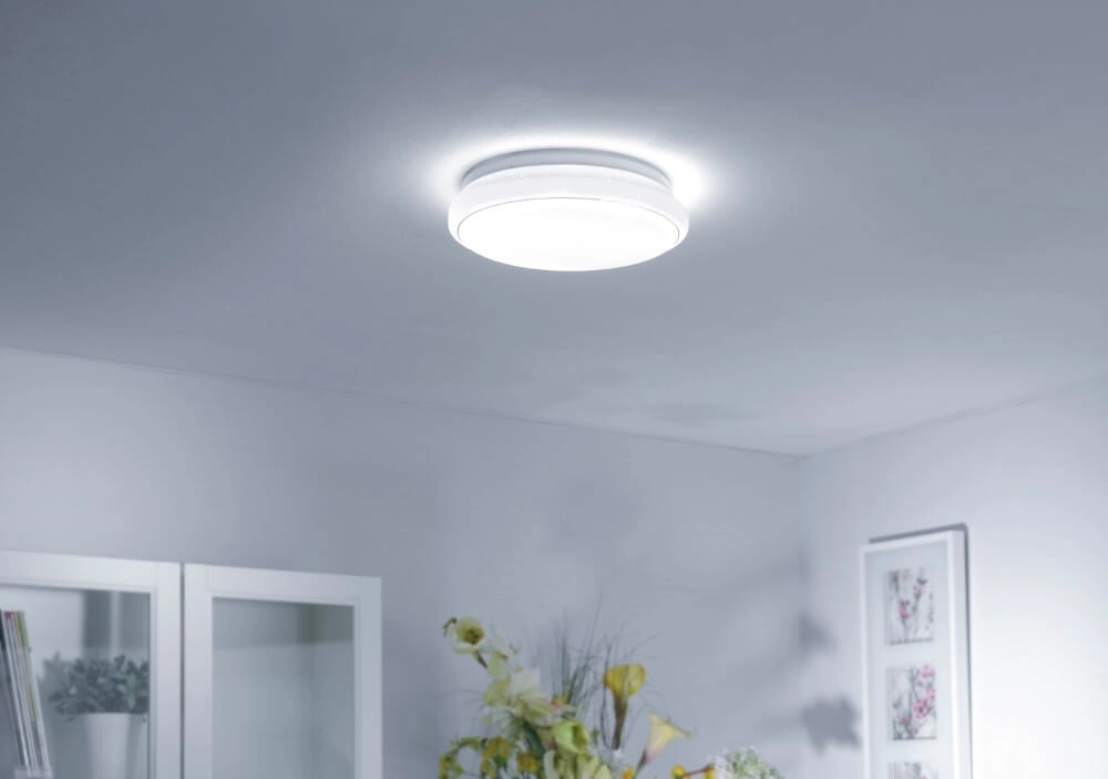 Deckenleuchte Jupiter 35 cm – Sterneffektweiß 3000–5000 K Just Light 4043689927189