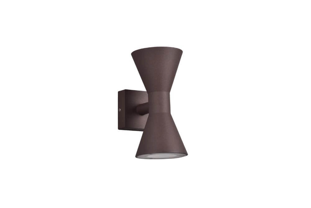 Wandlampe Ardas rostbraun