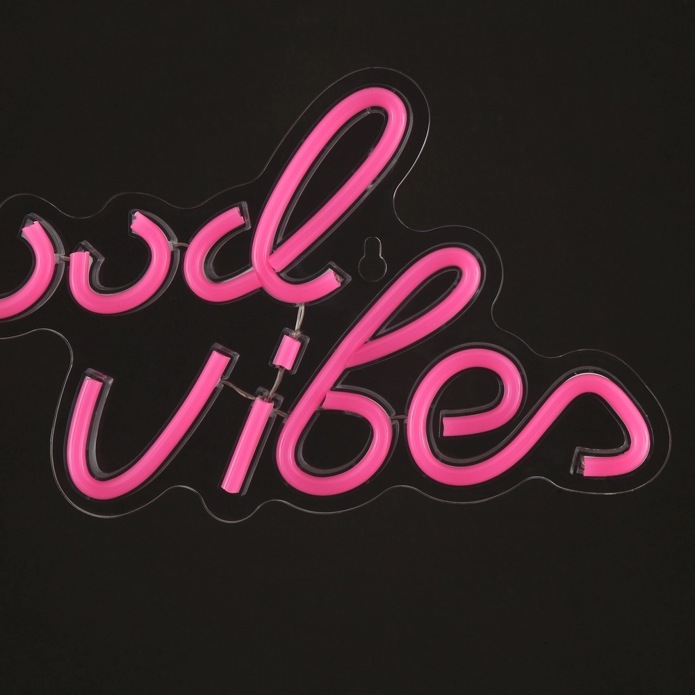 Neon-Wandlampe Neon-Tales "Gute Vibes" Brilliant 4004353476914