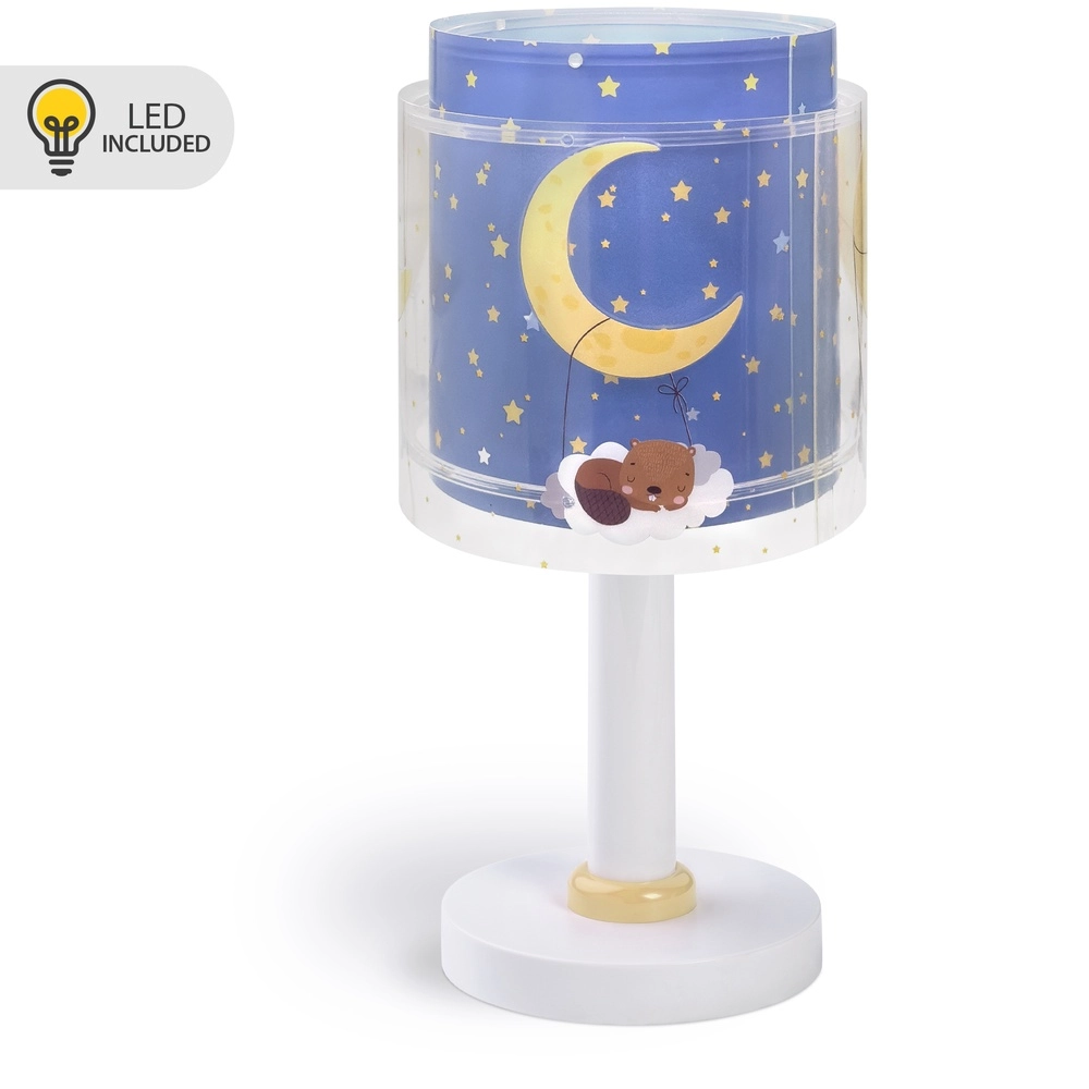 Tischleuchte für Kinderzimmer Moon Dreams blau Dalber 8420406766317