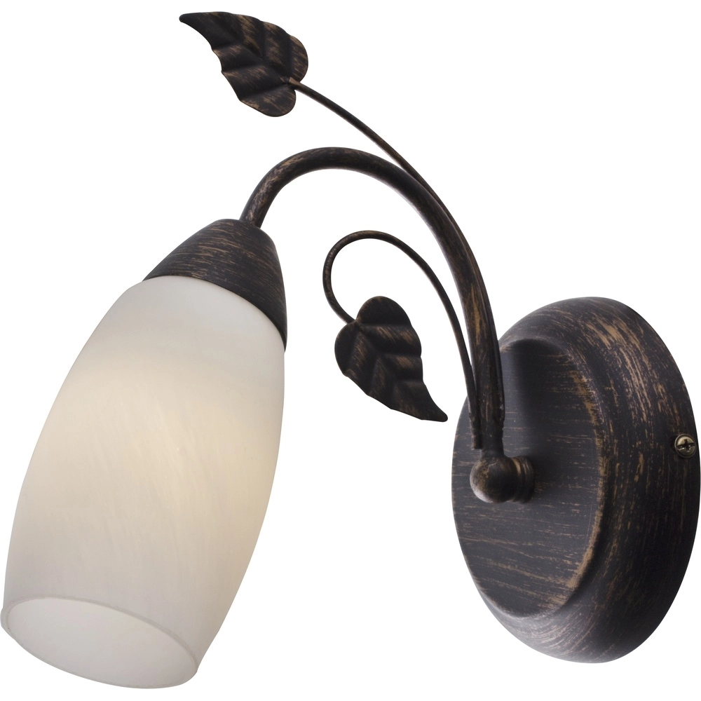 Klassische Wandlampe Venezia Braun