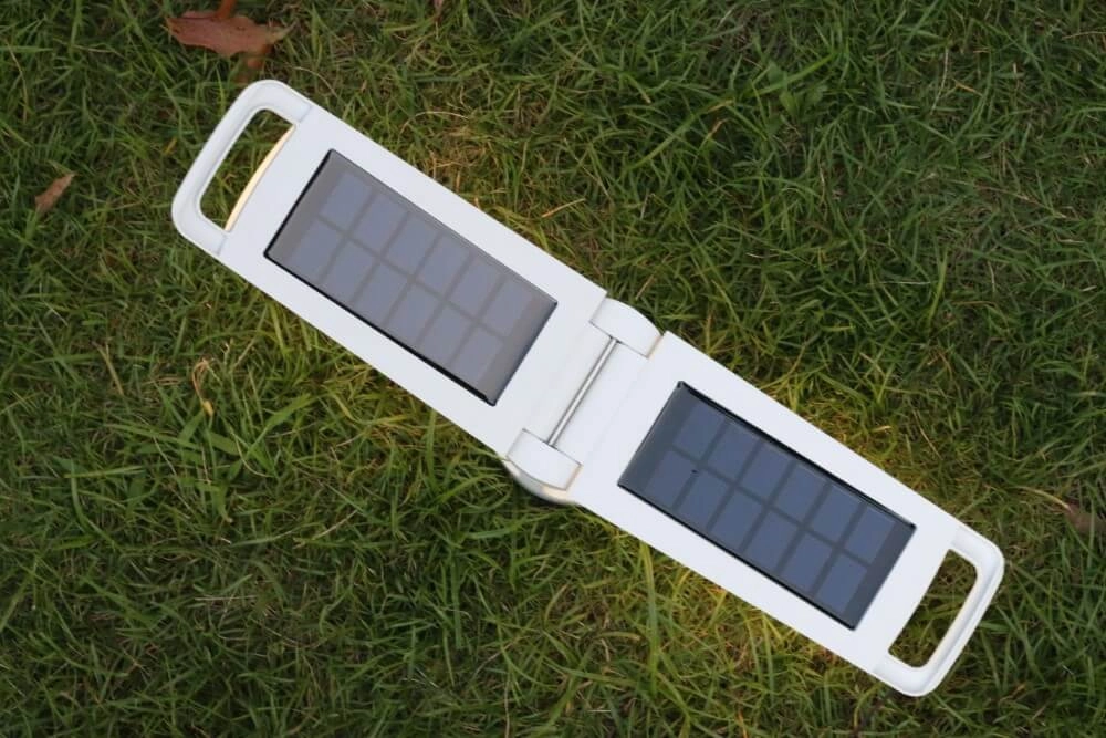 Solar-Tischlampe Dragonfly Weiß Lutec 4250294310897