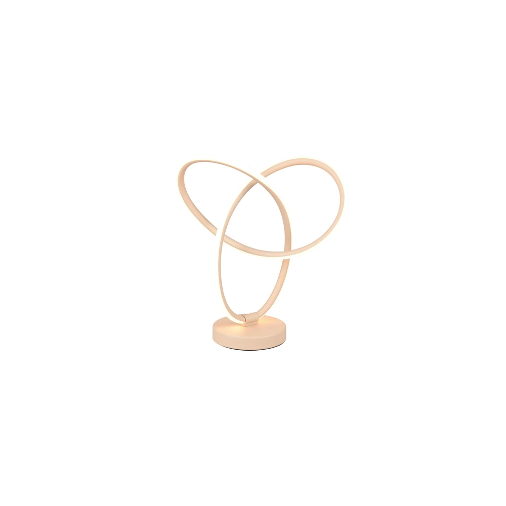 Tischlampe Lando Design sandbraun Trio 4017807656534