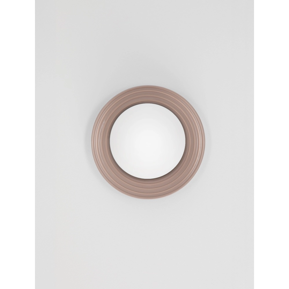 Wandleuchte Orbique mokkabraun Ø 22cm Lyora 5212017483874