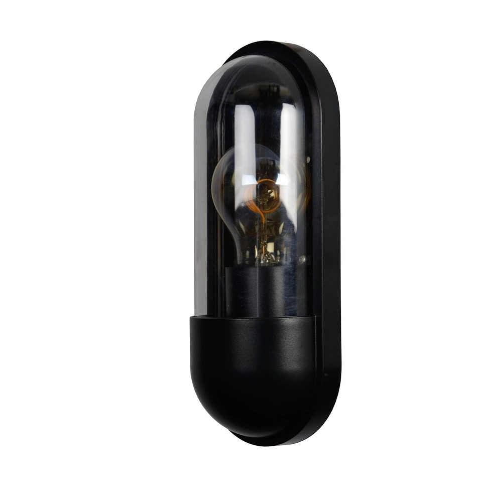 Wandlampe Capsule IP54 schwarz