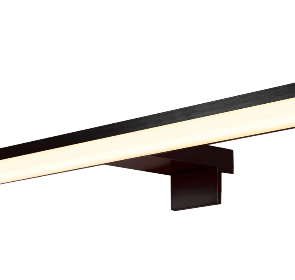 Spiegelleuchte Kos schwarz 60cm Searchlight 5053423272573