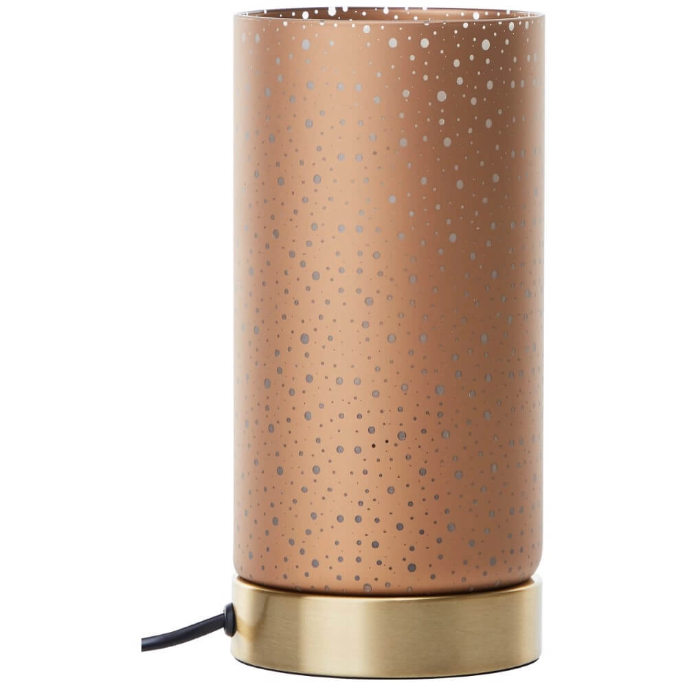 Tischlampe Scarlett Gold mit Kupferbronze Brilliant 4004353438196
