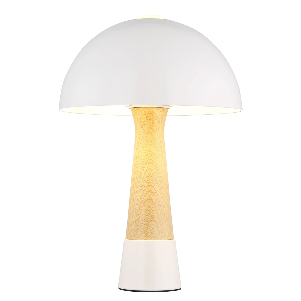 Einzigartige Tischlampe Paulin Ø 25 cm sandbraun Globo 9007371519804