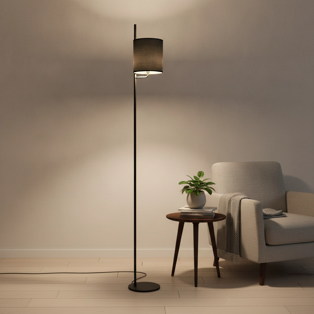 Stehlampe Yama weiß