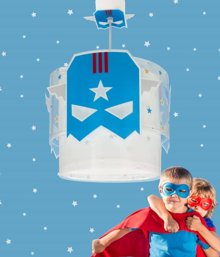 Kinderzimmer-Hängelampe Blue Hero Ø 26cm Dalber 8420406002798