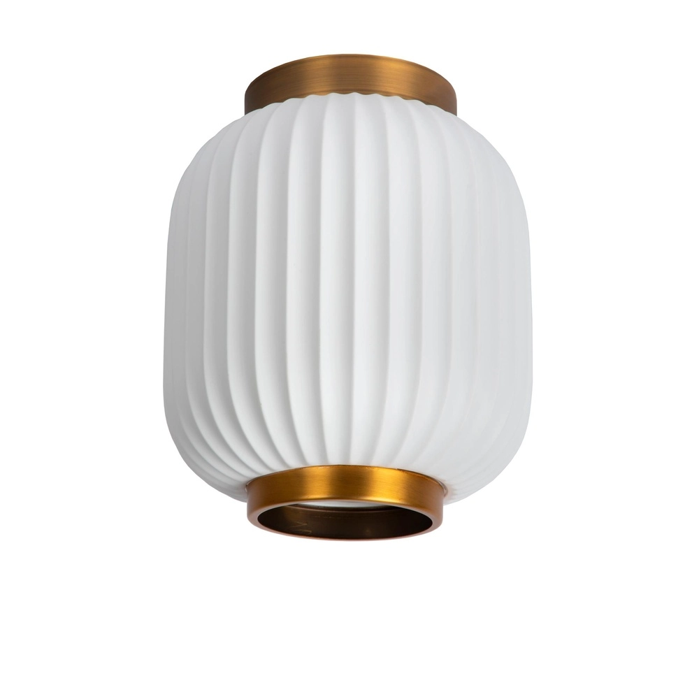 Design-Deckenlampe Gosse Gold mit Weiß