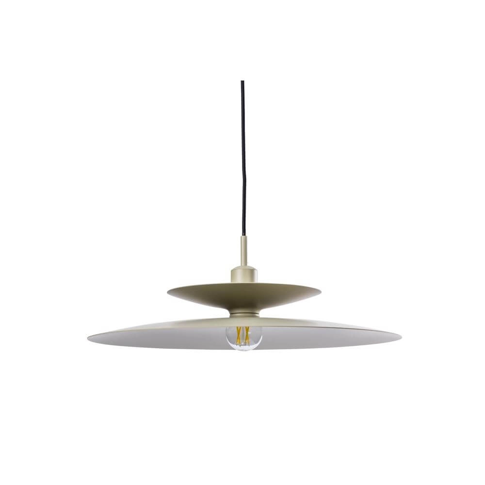 Pendelleuchte Linares Regenschirm khaki Ø 50cm Artdelight 8720701101685