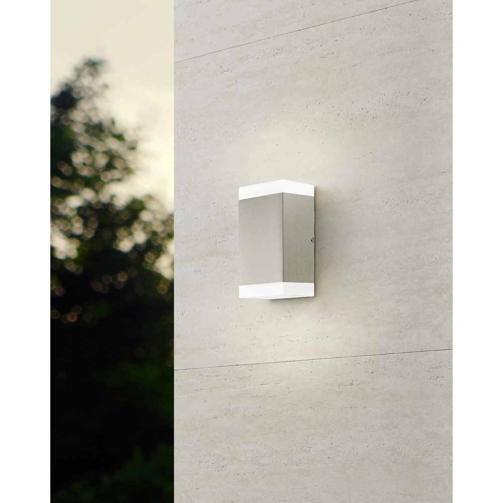 Design-Wandlampe Carpinera Edelstahl Eglo 9002759755454