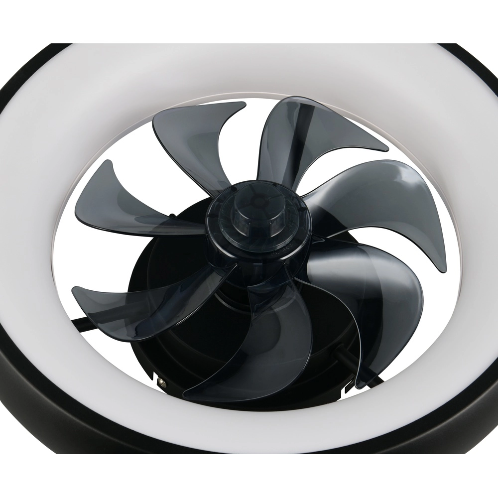Eleganter Ventilator Muonio Schwarz Trio 4017807688221