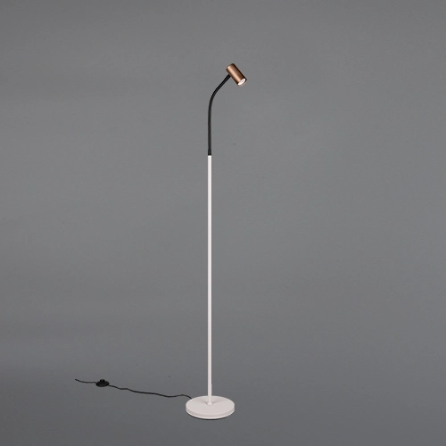 Design-Stehlampe Taryn Mocha Brown Trio 4017807685770