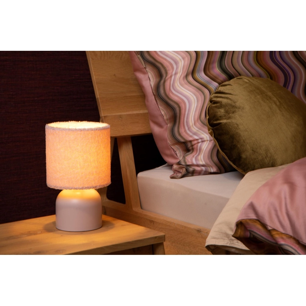 Tischlampe Woolly Pink Lucide 5411212105882