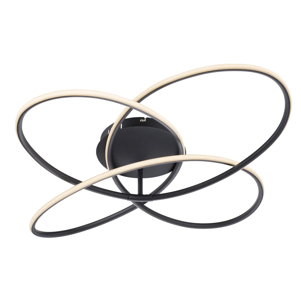 Design-Deckenlampe Panda schwarz Ø 80 cm