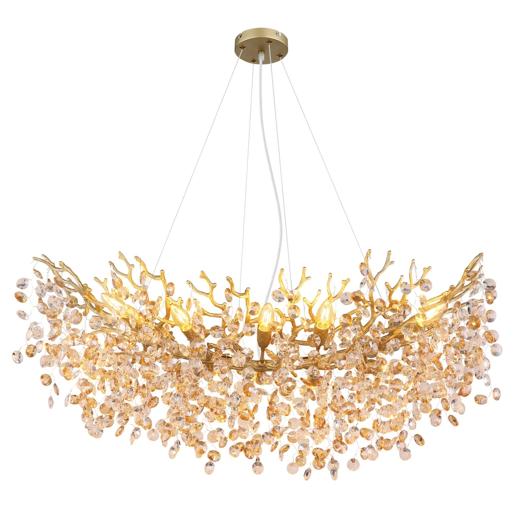 Pendellampe Queena Gold 100 cm Globo 9007371528691