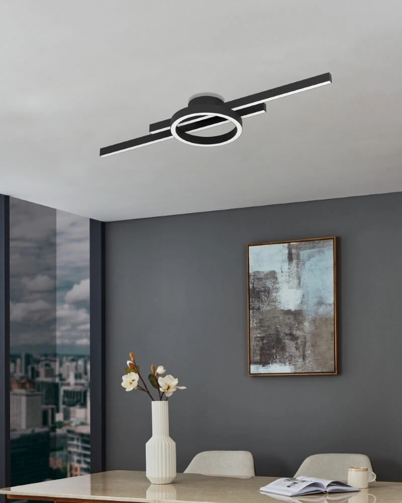 Weiße LED-Deckenleuchte Amandolo Eglo 9008606275052