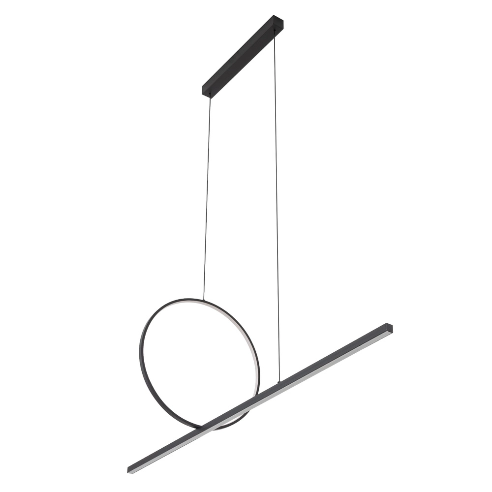 Moderne Pendellampe Lineo Led Schwarz Lyora 5903139118798
