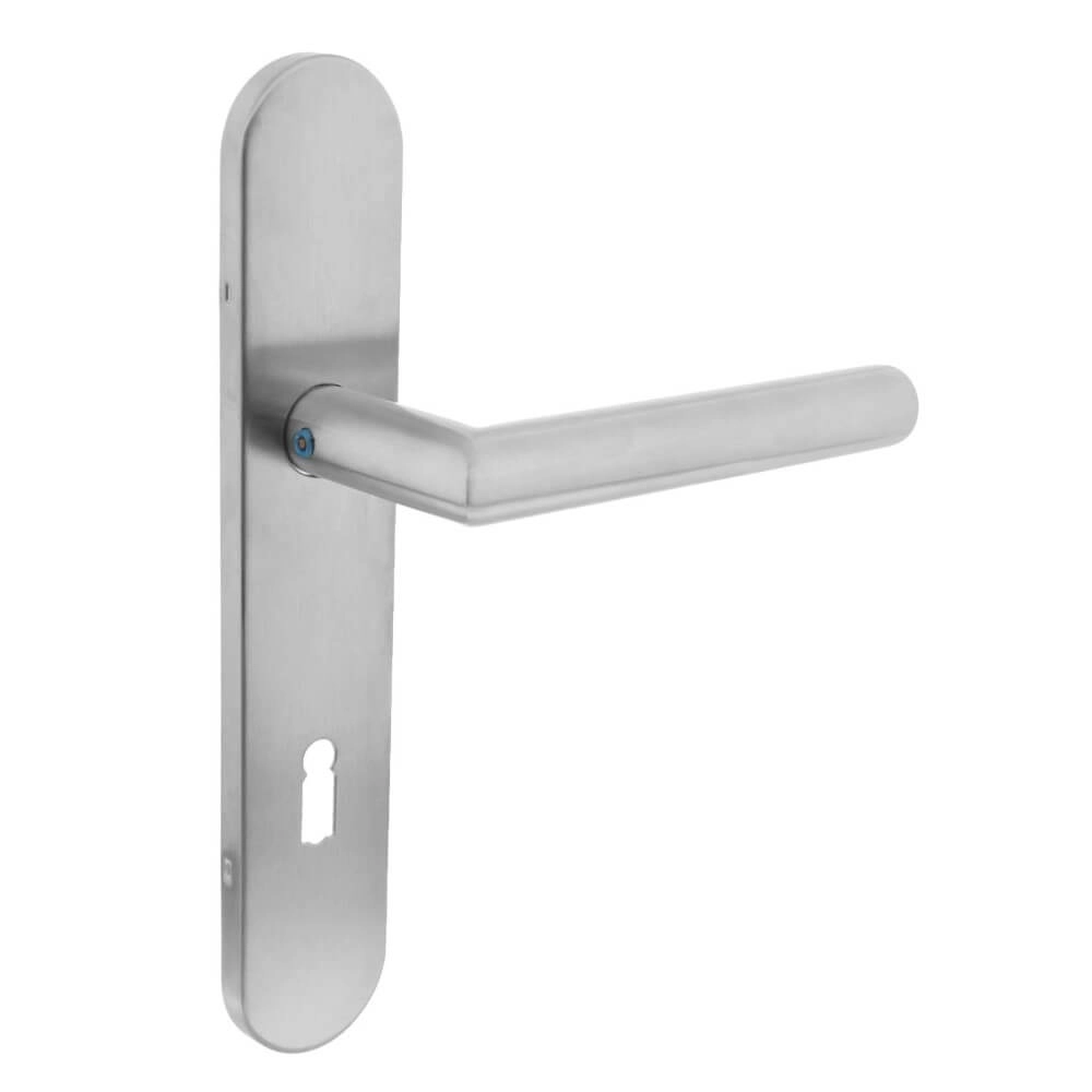 Fester Türgriff Hoek 90 Schlüsselloch 72mm Edelstahl
