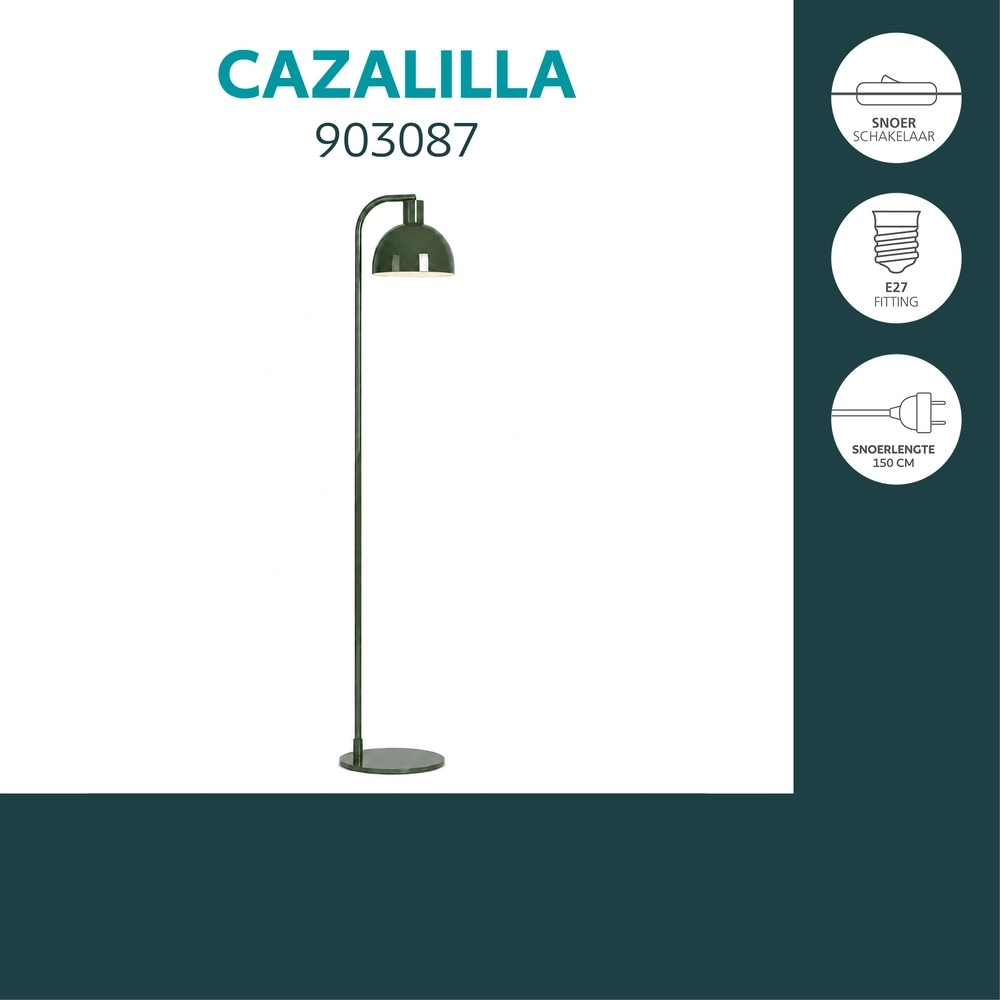 Stehlampe Cazalilla Grün