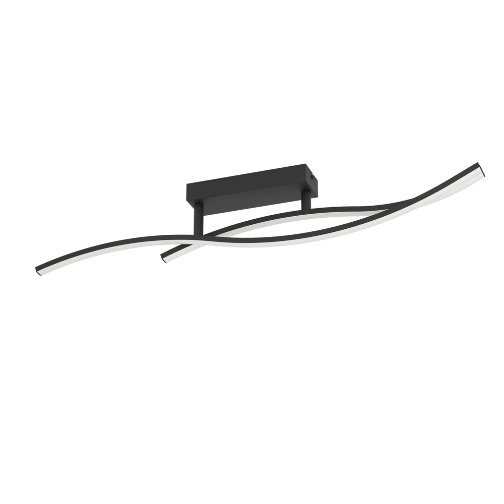 Schicke LED-Deckenlampe Grisolia 84 cm – Schwarz Eglo 9008606316151