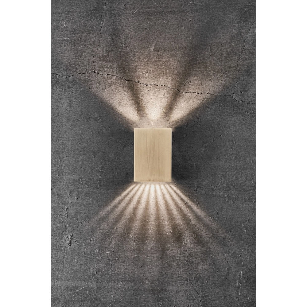 Wandleuchte Messing Fold Schlankes Design Nordlux 5704924000560