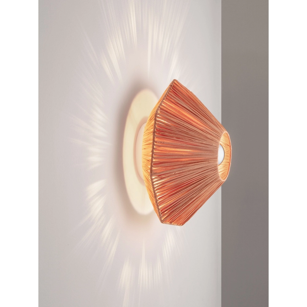 Wandlampe Elvio Terrakotta Ø 30 cm Lyora 5212017493873