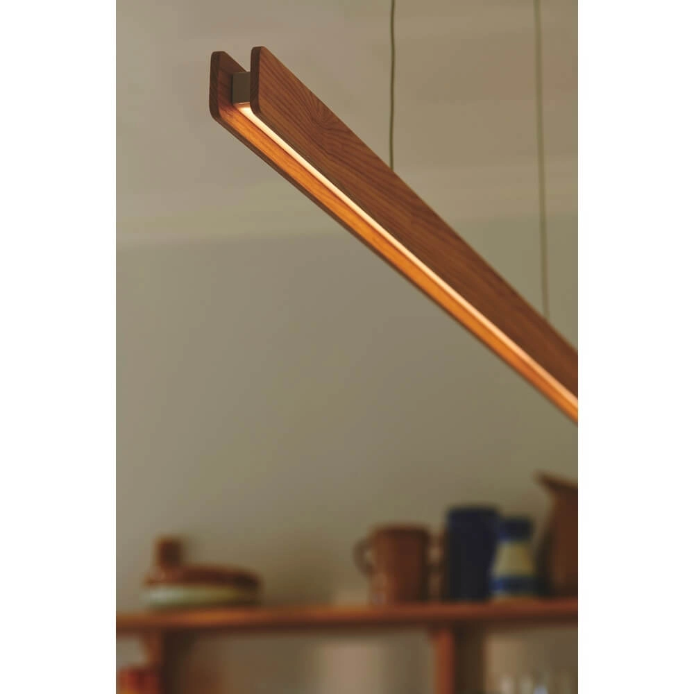 Design-Pendelleuchte aus Holz Ilgas ca. 115cm Nordlux 5704924018336