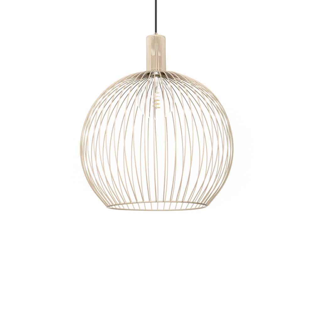 Sandfarbene Hängelampe Wire Sand Ø 50cm ETH 8720195307129