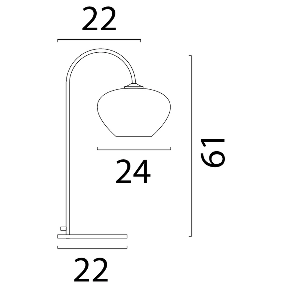 Denken Sie an eine Papier-Tischlampe Cartone Masterlight 8718121392417
