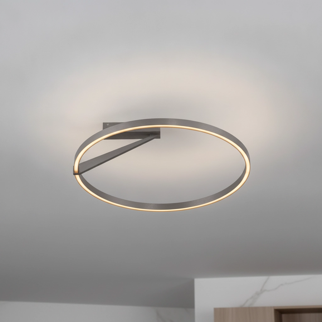 Design-Deckenleuchte Tilia Nickel