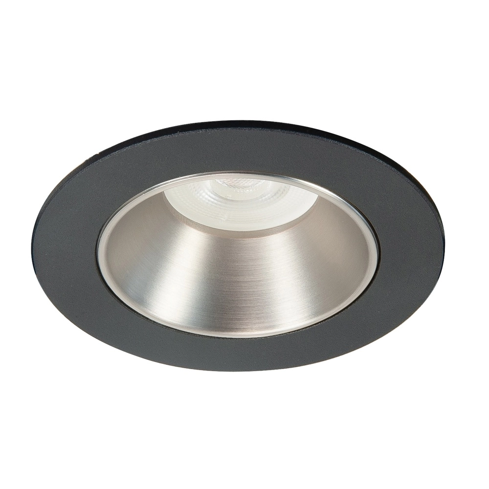 Design-Spot Downlights schwarz mit nickel Ø 8cm