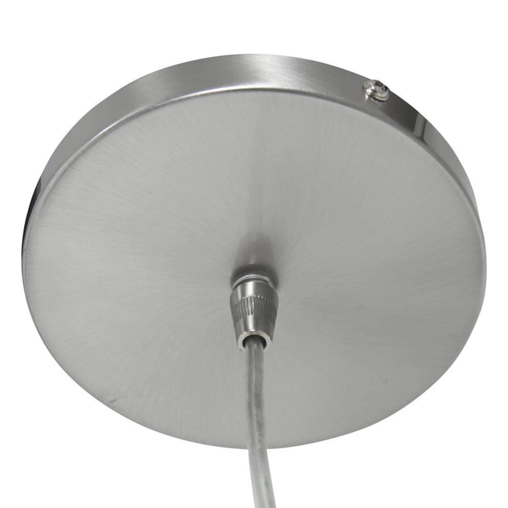 Pendelleuchte Sparkled Light Metall mit weißem Schirm Steinhauer 8712746173130