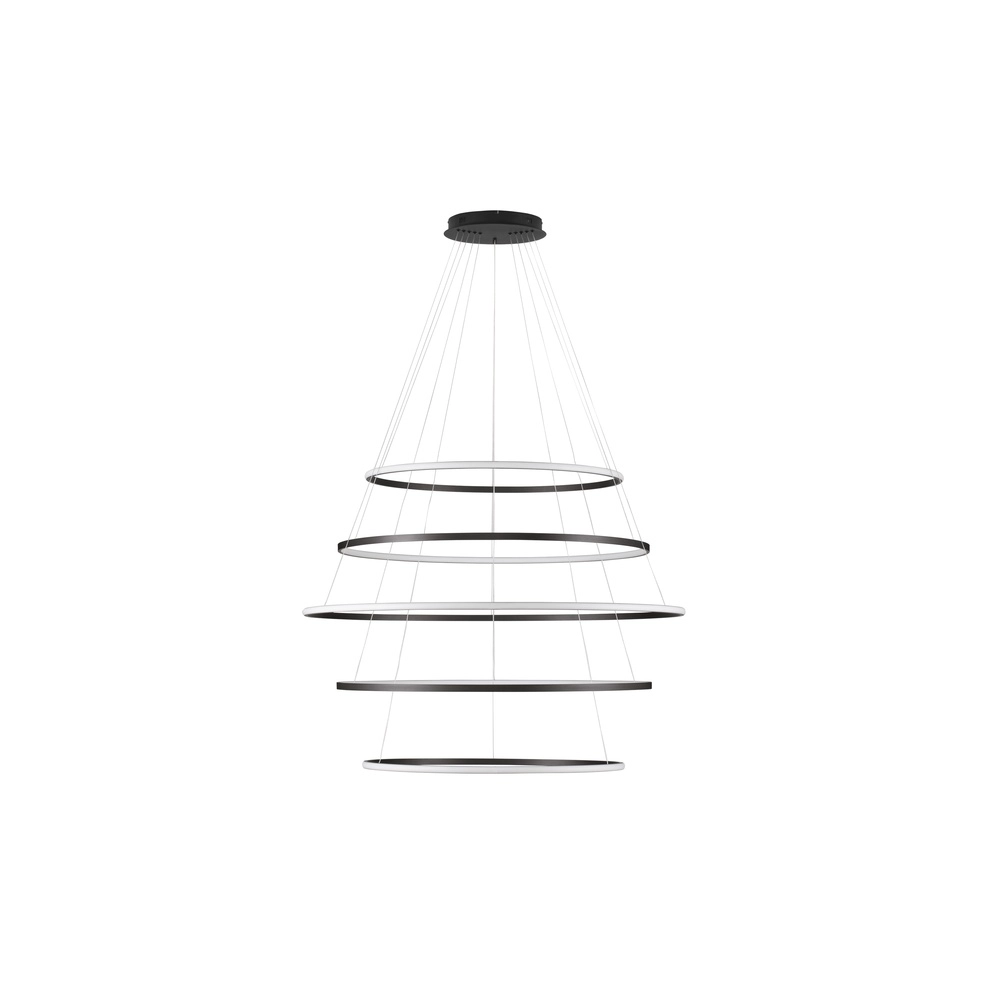 Design-Pendelleuchte Maelo schwarz Ø 120cm Lyora 5212017479730