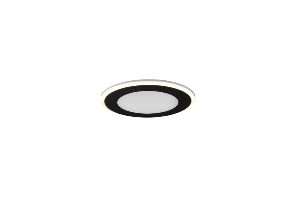 Einbaubeleuchtung Aura 14,8 cm schwarz