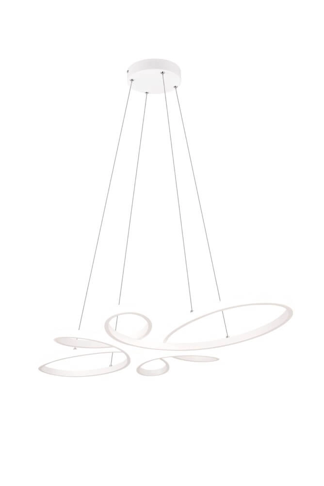 Design-Hängelampe Fly Weiß Trio 4017807600919