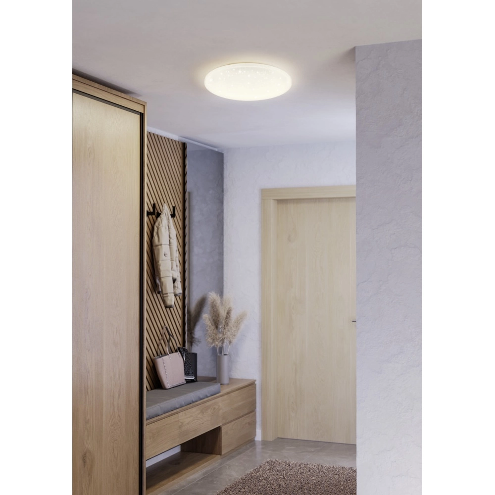 Deckenleuchte Pogliola Ø 43cm Kristalleffekt Eglo 9002759759025