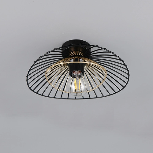 Deckenlampe Lauris Ø 30cm schwarz Trio 4017807678116