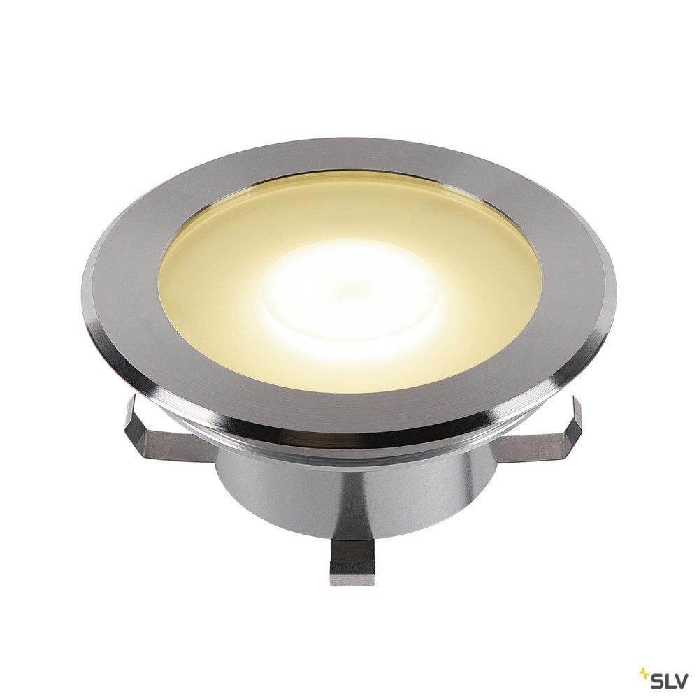 Großer LED-Bodenstrahler Dasar Flat weiches weißes Licht SLV 4024163262064