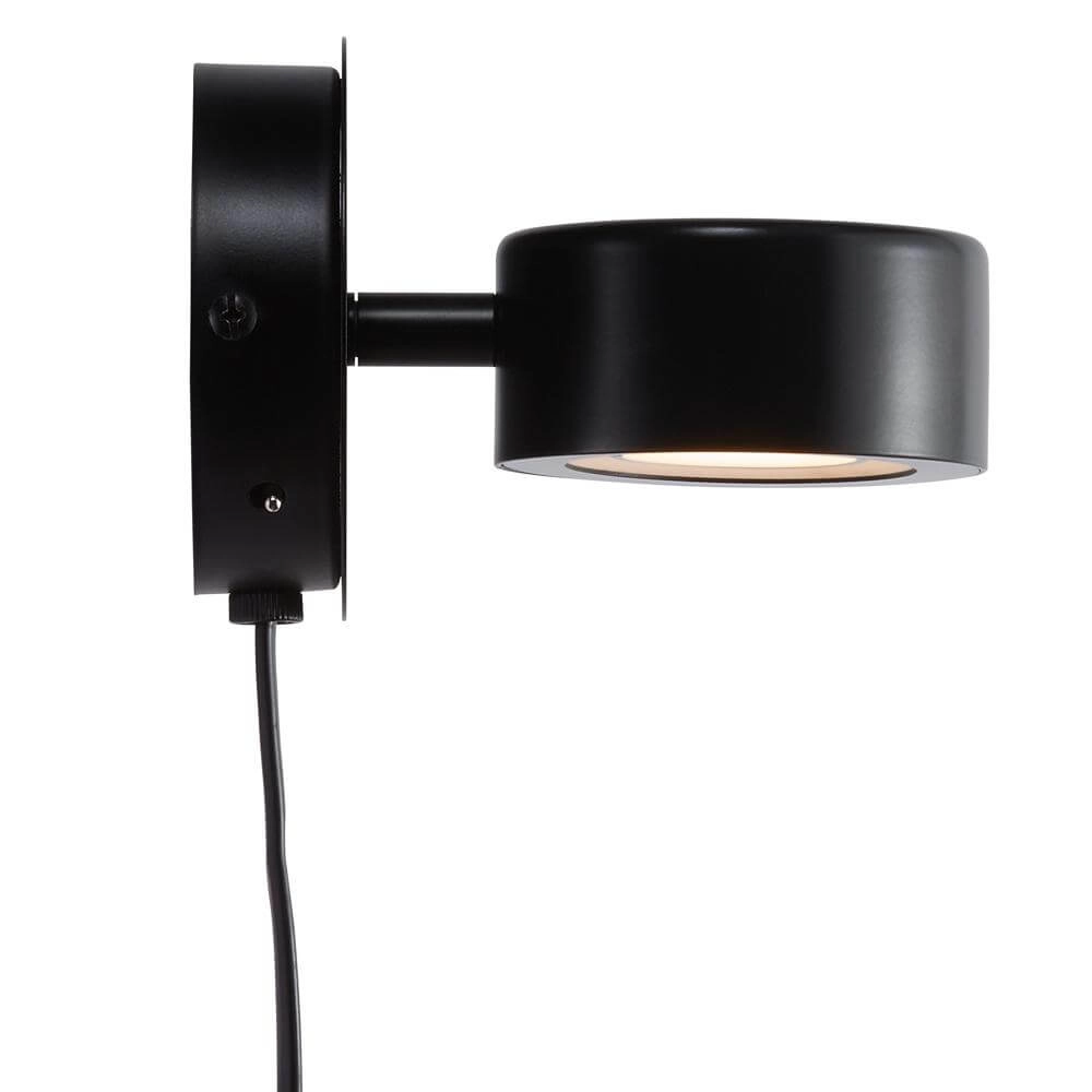 Design-Wandspot Clyde schwarz Nordlux 5704924001178